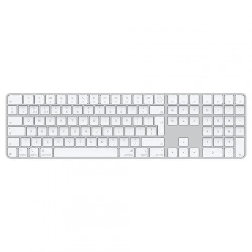 Apple Magic Keyboard (2024) w Touch ID and Numeric Keypad - Romanian - White Keys Apple Magic Keyboard (2024) w Touch ID and Numeric Keypad - Romanian - White Keys