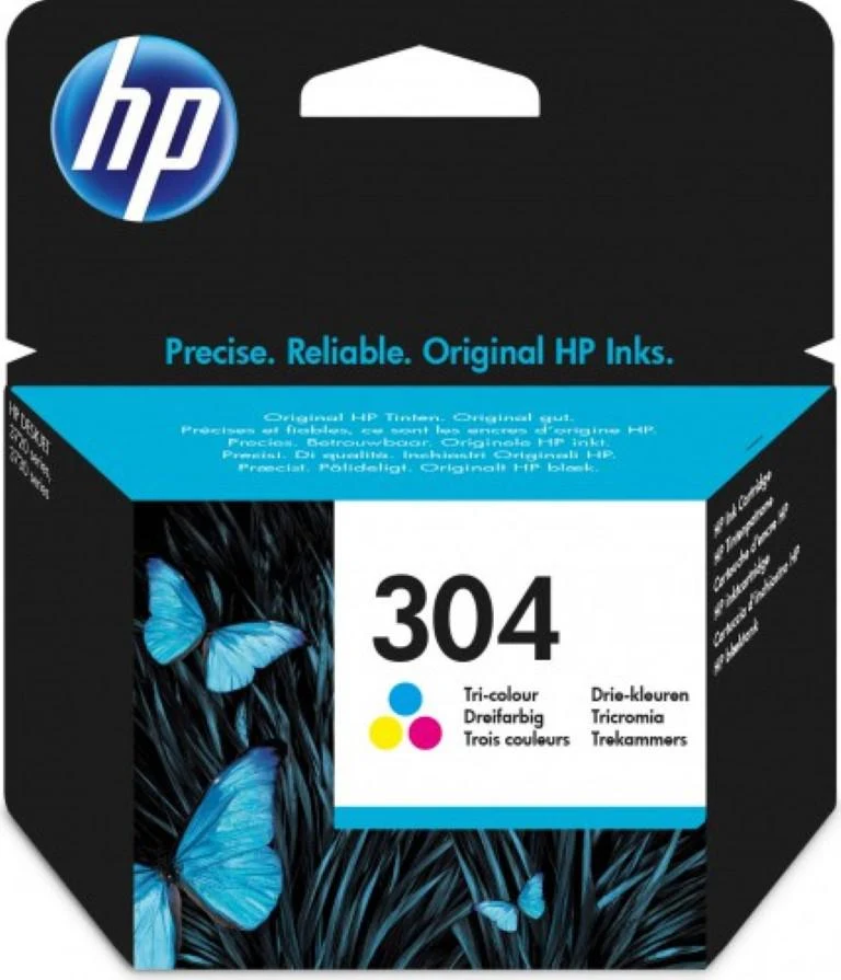 Cartus cerneala HP N9K05AE Cartus HP 304 TRI-COLOR, Cyan, Magenta, Yellow