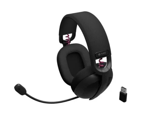 Casti wireless Fury Fukiya F6 Casti HEAD-BAND Fury NFU-2336, Wireless, Negru