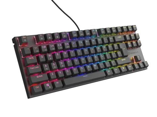 Tastatura Mecanica Gaming Genesis Thor 303 TKL, RGB, USB, negru Tastatura Mecanica Gaming Genesis Thor 303 TKL, RGB, USB, negru