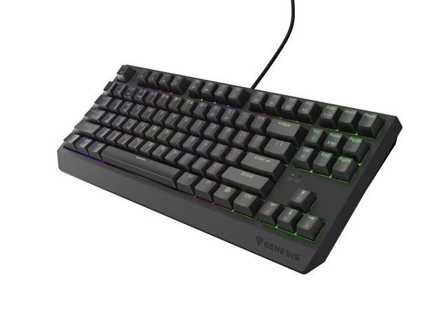 Tastatura Mecanica Gaming Genesis Thor 230 TKL, RGB, USB, negru