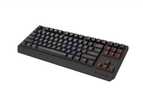 Tastatura Mecanica Gaming Genesis Thor 230 TKL, RGB, Wireless, Negru Tastatura Mecanica Gaming Genesis Thor 230 TKL, RGB, Wireless, Negru