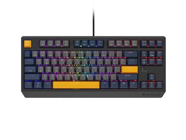 Tastatura Mecanica Gaming Genesis Thor 230 TKL, RGB, USB, Albastru Tastatura Mecanica Gaming Genesis Thor 230 TKL, RGB, USB, Albastru