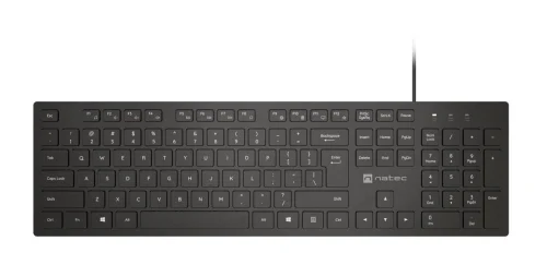 Tastatura Natec Herring Slim, USB, Negru