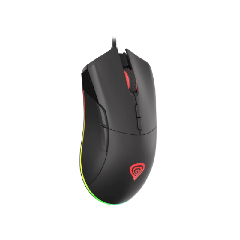 Mouse Gaming GENESIS Krypton 290, 6400 dpi, negru