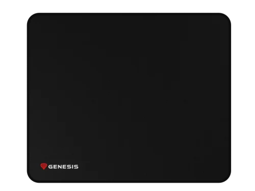 Mousepad Gaming GENESIS Carbon 500 M Logo, 250 x 300 mm, Negru