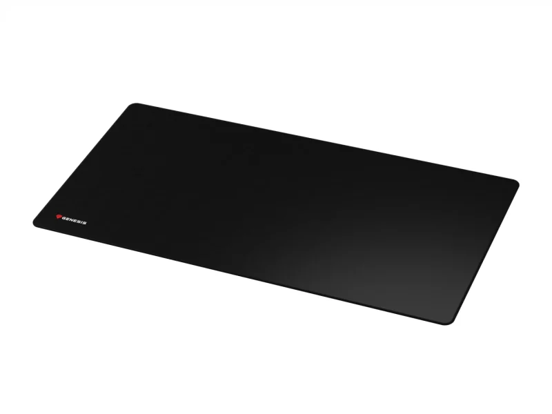 Mousepad Genesis Carbon 500 Maxi Logo, material cauciuc + textil, dimensiuni 900x450x2.5 mm, negru