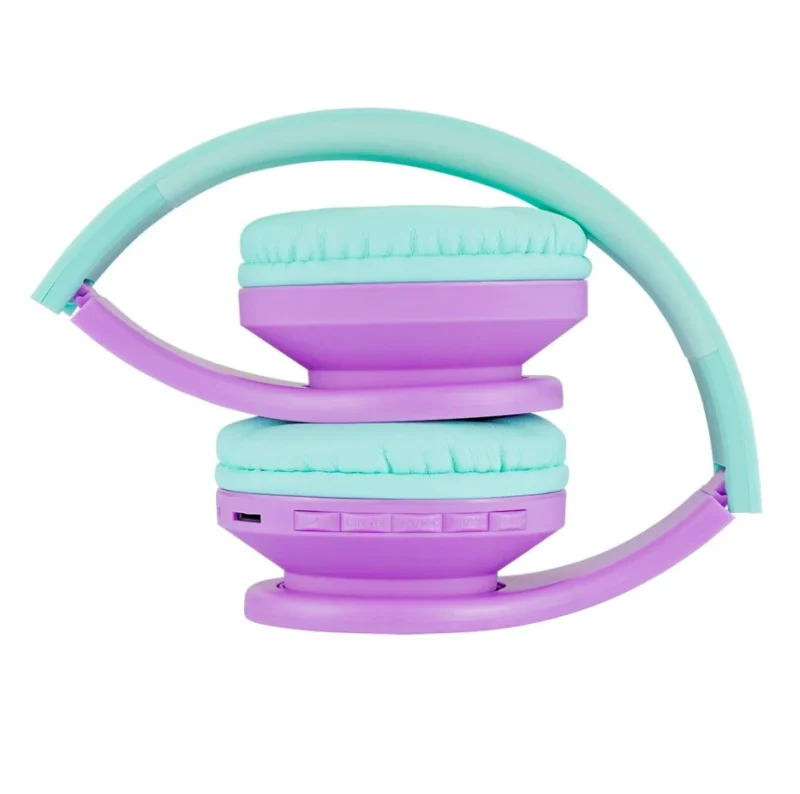 Casti Head-band PowerLocus P1KIDS, Wireless, Albastru