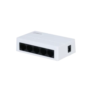 Dahua switch 5 porturi Gigabit PFS3005-5GT, Interfata: 5 x 10/100/1000, Capacitate Switch: 10g, Packet Forwarding Rate: 7.44Mpps, Alimentare: DC5V/0.6A, Greutate: 170g, Dimensiuni: 100mm x 64mm x 25mm.