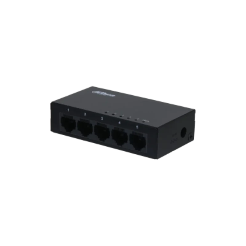 Switch Dahua 5 Porturi Unmanaged, Gigabit, PFS3005-5GT-L, Interfata: 5 x 10/100/1000 Mbps, Capacitate: 10 Gbit, Packet Forwarding Rate: 7.44 Mpps, Switch Dahua 5 Porturi Unmanaged, Gigabit, PFS3005-5GT-L, Interfata: 5 x 10/100/1000 Mbps, Capacitate: 10 Gbit, Packet Forwarding Rate: 7.44 Mpps,