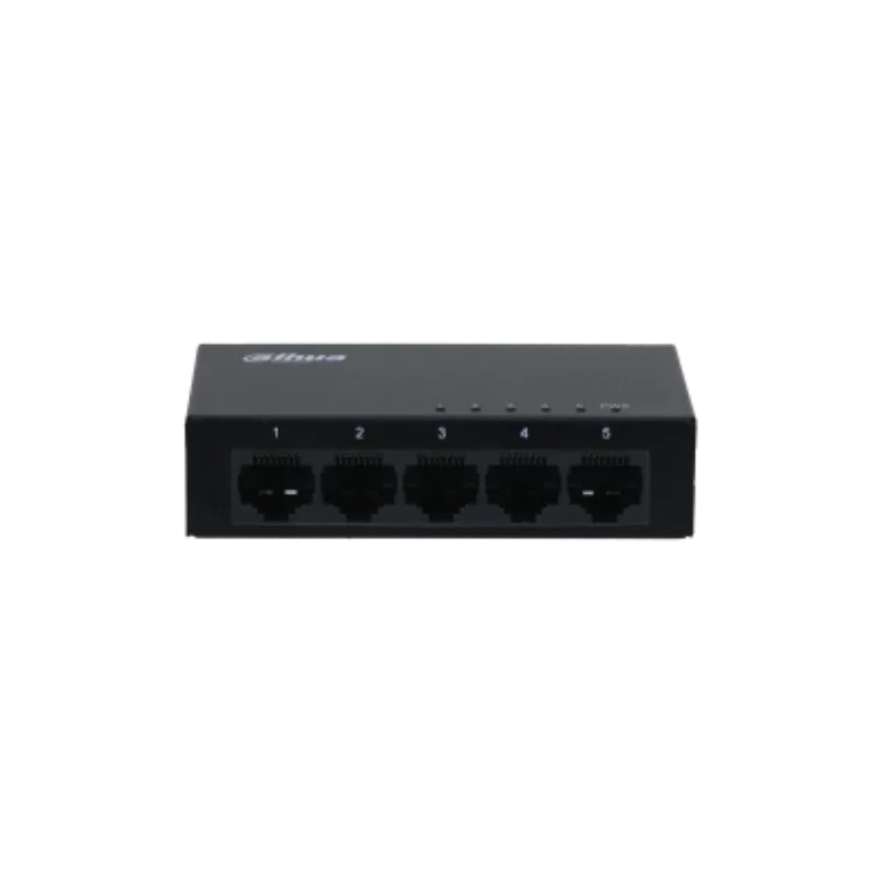Switch Dahua 5 Porturi Unmanaged, Gigabit, PFS3005-5GT-L, Interfata: 5 x 10/100/1000 Mbps, Capacitate: 10 Gbit, Packet Forwarding Rate: 7.44 Mpps, Switch Dahua 5 Porturi Unmanaged, Gigabit, PFS3005-5GT-L, Interfata: 5 x 10/100/1000 Mbps, Capacitate: 10 Gbit, Packet Forwarding Rate: 7.44 Mpps,