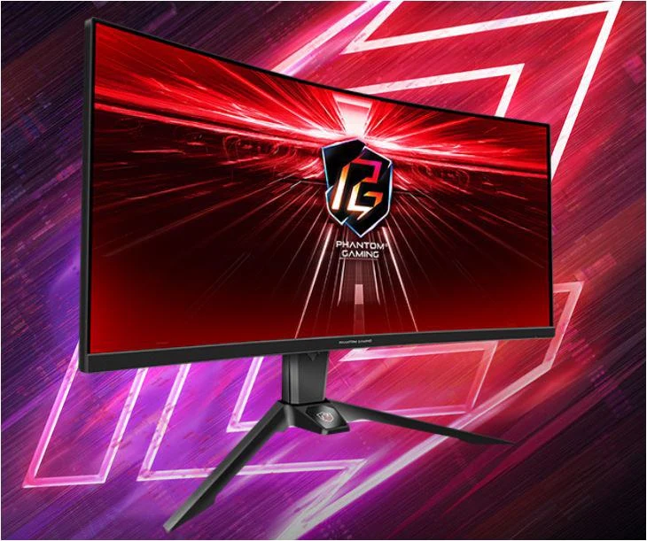 Monitor Gaming Asrock curbat PG34WQ15R2B