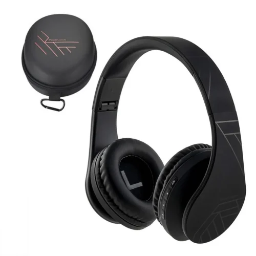 Casti Over-ear PowerLocus P2, Wireless, Negru