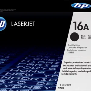 Toner HP Q7516 A, black, 12 k, LaserJet 5200 Toner HP 16a, Black