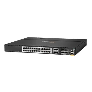 HPE Aruba Networking CX 8100 24x10G Base-T 4x10G SFP+ 4x40/100G QSFP28 FB 3Fan 2AC PSU Sw Bdl HPE Aruba Networking CX 8100 24x10G Base-T 4x10G SFP+ 4x40/100G QSFP28 FB 3Fan 2AC PSU Sw Bdl