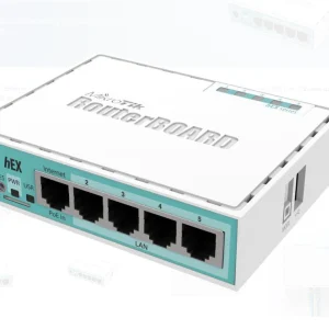 MIKROTIK 5-PORT GIGABIT ETHERNET ROUTER, RB750GR3, 5*10/100/1000Ethernet ports, CPU nominal frequency: 880 MHz, 2* CPU corecount, 4*CPU Threads count, Size of RAM: 256 MB, 5W