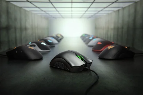 Mouse Gaming Razer DeathAdder Essential, 6400 dpi, negru Mouse Gaming Razer DeathAdder Essential, 6400 dpi, negru