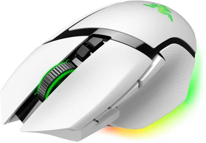 Mouse Gaming Wireless Razer Basilisk V3 Pro 35K, 35000 DPI, Alb