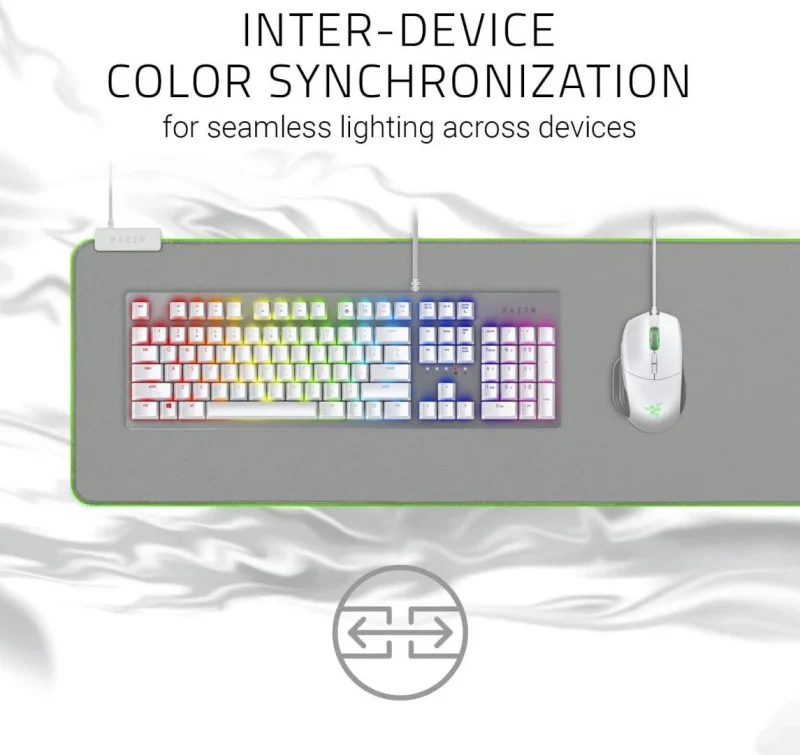 Mouse pad Razer Goliathus Extended Chroma, mercury