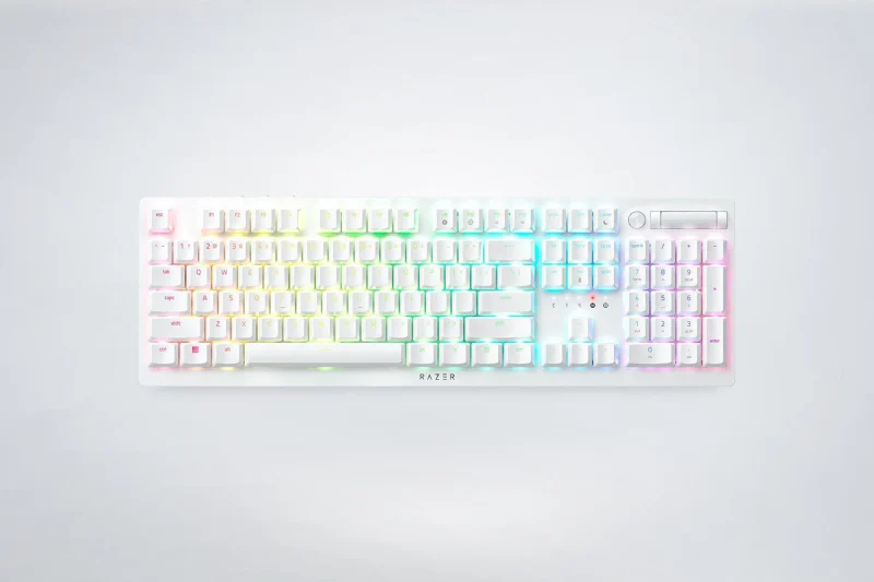Tastatura RAZER DeathStalker V2 Pro, RGB, USB, Alb Tastatura RAZER DeathStalker V2 Pro, RGB, USB, Alb