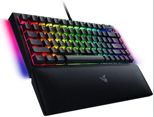 Tastatura Mecanica Gaming Razer BlackWidow V4 75%, RGB, USB, Negru