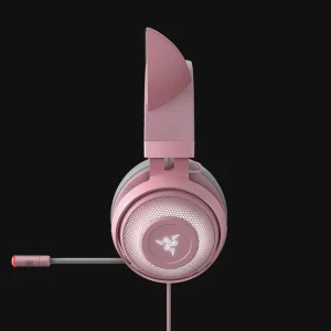 Casti cu microfon Razer Kraken Kitty Ed. Quartz USB