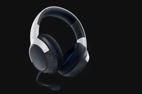 Casti Gaming Head-band Razer Kaira HyperSpeed, Wireless, Alb