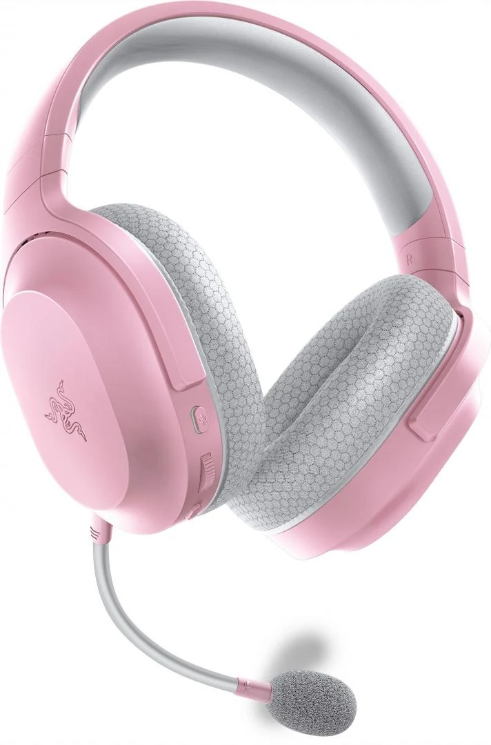 Casti Gaming Head-band Razer Barracuda X, Wireless/Wired, noise-canceling, Roz
