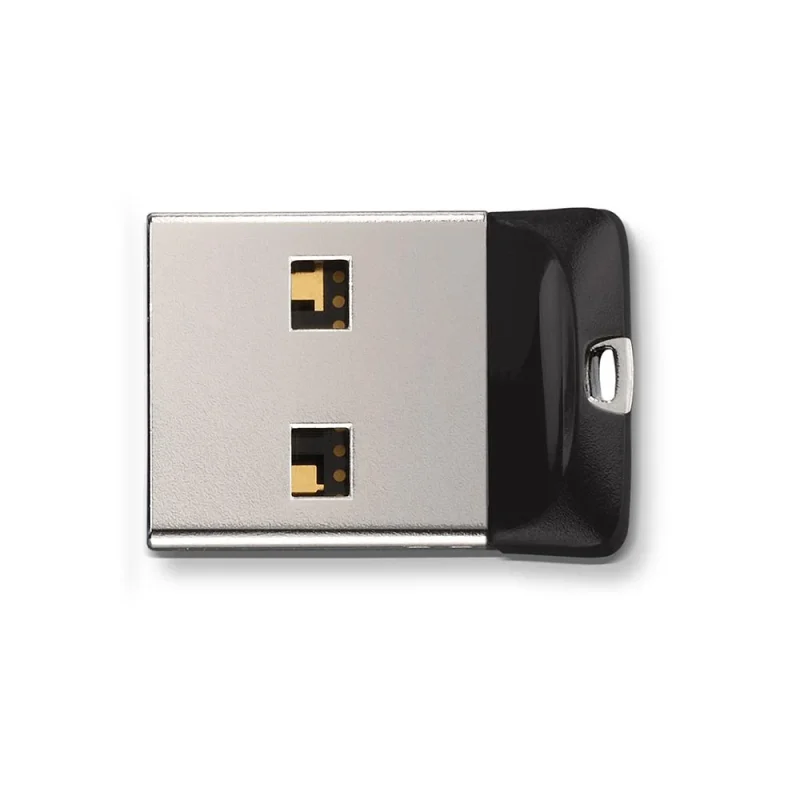 Memorie USB SanDisk Cruzer Fit 64 GB, USB 2.0, Negru