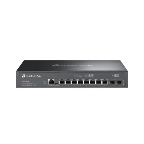 Switch TP-Link SG3210X-M2, 8 x porturi RJ 45, 2 x SFP+, viteza LAN 100/1000/2500 MBps, Layer L2+, capacitate 80 Gbps, dimensiuni 294 × 180 × 44 mm Switch TP-Link SG3210X-M2, 8 x porturi RJ 45, 2 x SFP+, viteza LAN 100/1000/2500 MBps, Layer L2+, capacitate 80 Gbps, dimensiuni 294 × 180 × 44 mm