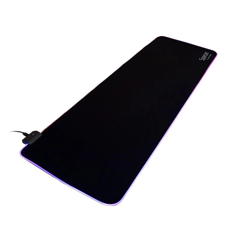 Mousepad Gaming SPACER SP-PAD-GAME-RGB-B, 900 x 300 mm, Negru