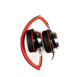 Casti Over-ear Spacer SPHS-SILVER, Wired, Rosu