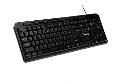 Tastatura SPACER SPKB-169, RGB, USB, Negru