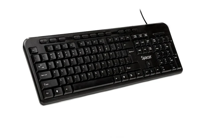 Tastatura SPACER SPKB-169, RGB, USB, Negru
