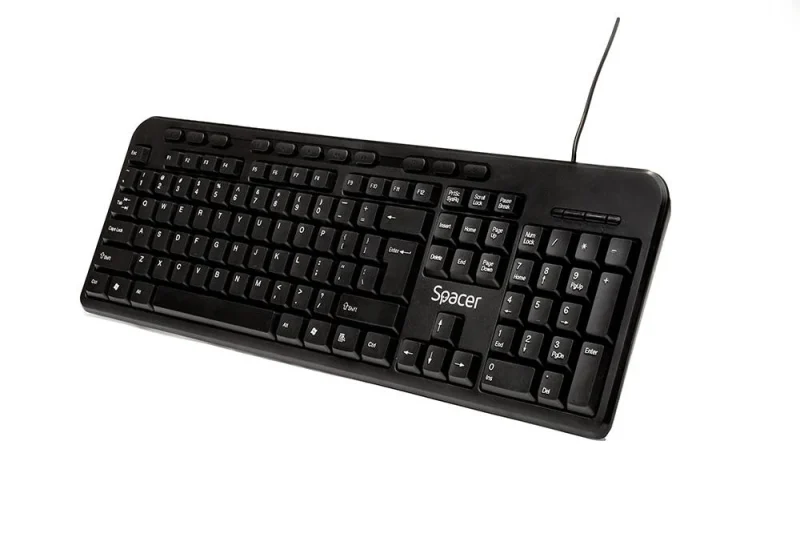 Tastatura SPACER SPKB-169, RGB, USB, Negru