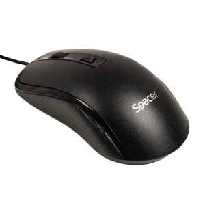 Kit Wired tastatura si mouse SPACER SPOK-WD-02, taste numerice, Negru Kit Wired tastatura si mouse SPACER SPOK-WD-02, taste numerice, Negru
