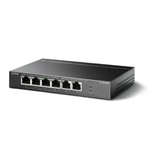 "6-Port 10/100 Mbps Desktop Switch with Switch TP-LINK Tl-sf1006p, 6 Port, 10/100 Mbps