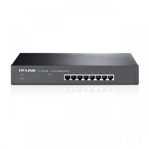 Switch TP-Link TL-SG1008, 8 port, 10/100/1000 Mbps Switch TP-Link TL-SG1008, 8 port, 10/100/1000 Mbps