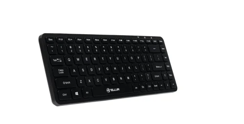 Tastatura Tellur Mini, Wireless, Negru Tastatura Tellur Mini, Wireless, Negru