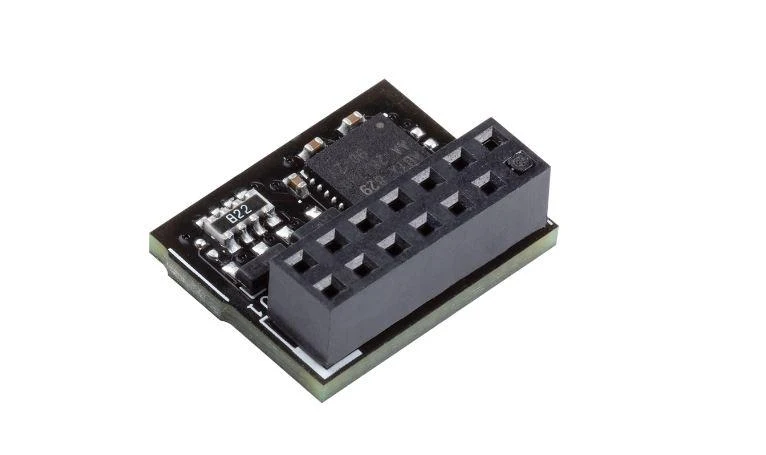 ASUS TPM-SPI Securely Sore Key Windows 11 Improve your Computer's Security The TPM-SPI card securely store keys, digital certificates, passwords, and data. It helps enhance the network security, protects digital identities, and ensures platform integrity. Designed with 14-1 pin and SPI interface