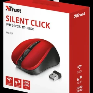 Mouse Wireless TRUST Mydo Silent Click, 1800 DPI, Multicolor