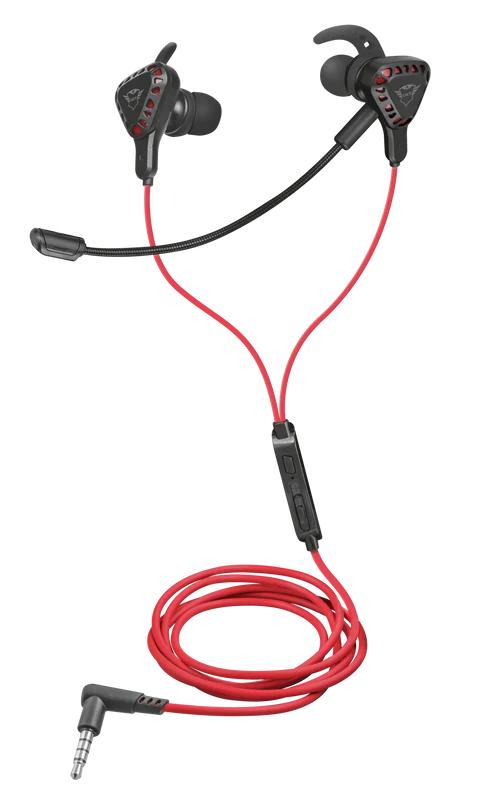 Casti Gaming In-ear Trust GXT 408 Cobra, Wired, Multicolor