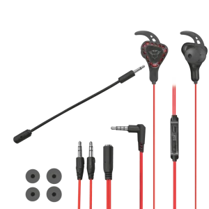 Casti Gaming In-ear Trust GXT 408 Cobra, Wired, Multicolor