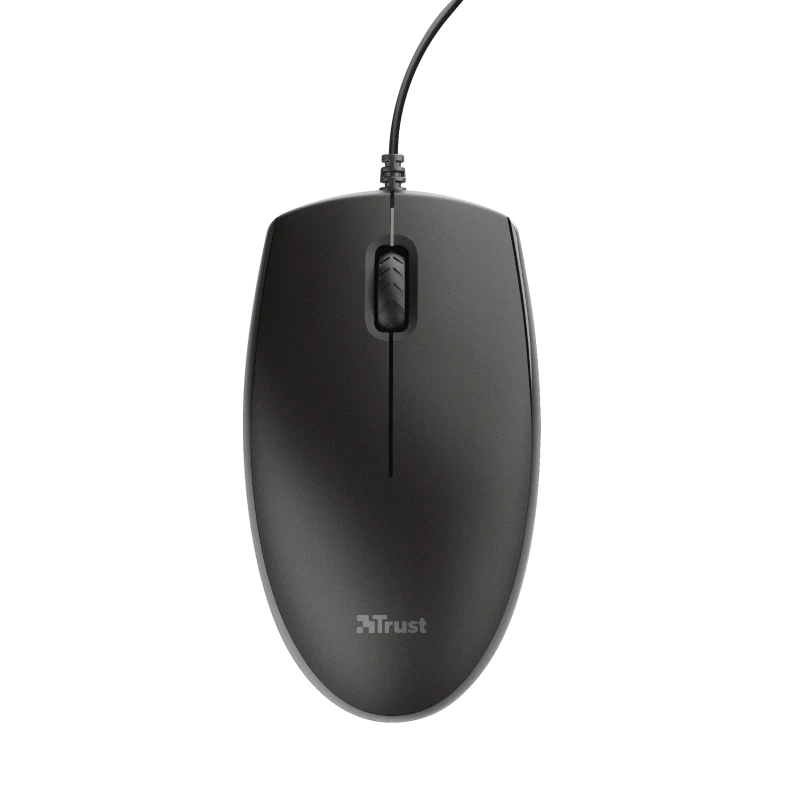 Kit Wired tastatura si mouse Trust Primo, negru