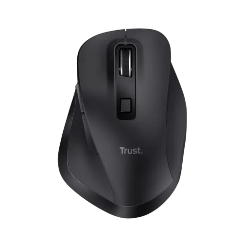 Mouse Wireless TRUST Fyda, 2400 dpi, Negru