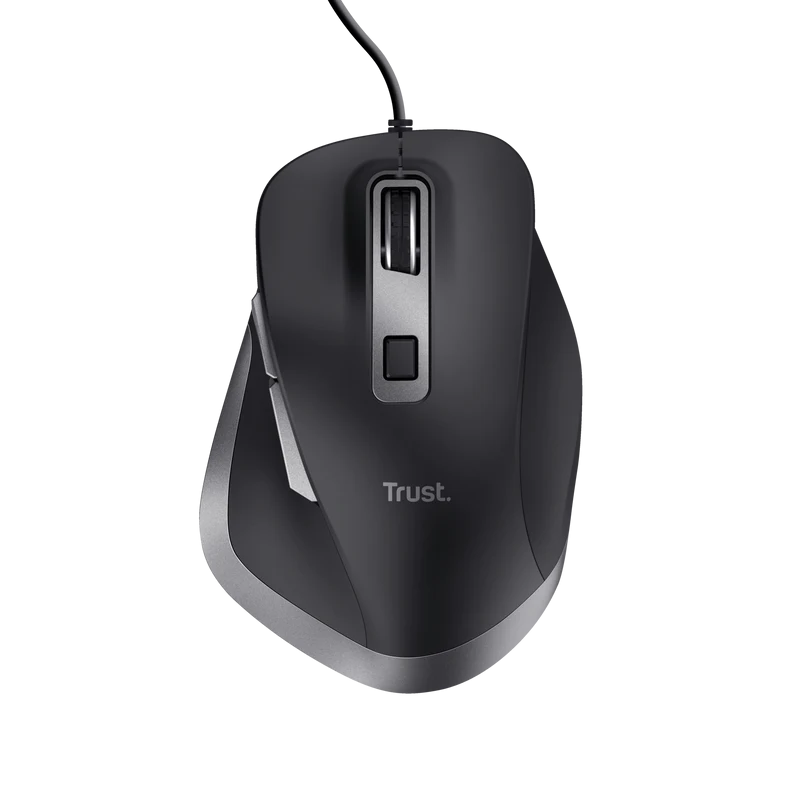 Mouse Trust Fyda, 5000 DPI, Negru