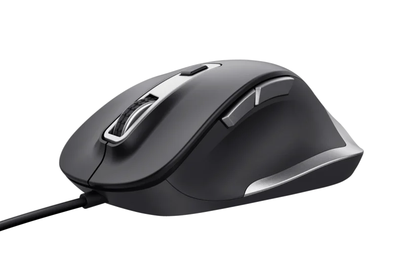 Mouse Trust Fyda, 5000 DPI, Negru