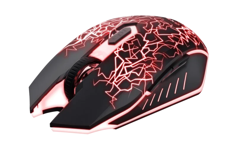 Mouse Gaming Wireless TRUST 24750, 2000 dpi, Negru