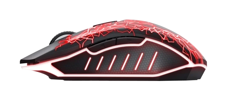Mouse Gaming Wireless TRUST 24750, 2000 dpi, Negru