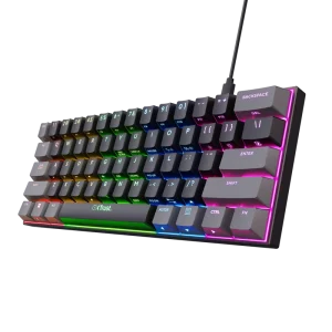 Tastatura mecanica cu fir Trust GXT 867 Acira, USB 2.0